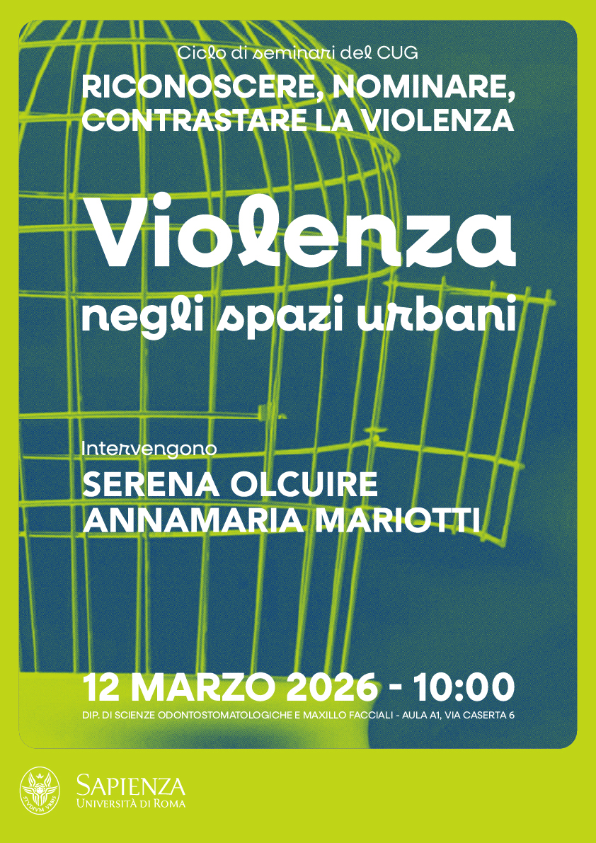 Locandina seminario CUG