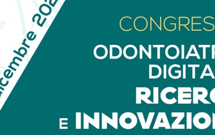 Congresso “Odontoiatria Digitale: ricerca e innovazione”