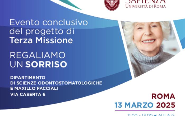 Evento Terza Missione "Regaliamo un sorriso"